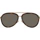 Fendi Grey Ivory Pilot Ladies Sunglasses FF 0155/S 0C1/UE 57